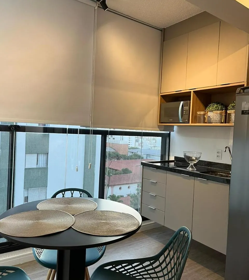 Studio Novo No W Be - Puc - Perto Do Allianz -1101 Sao Paulo Apartment