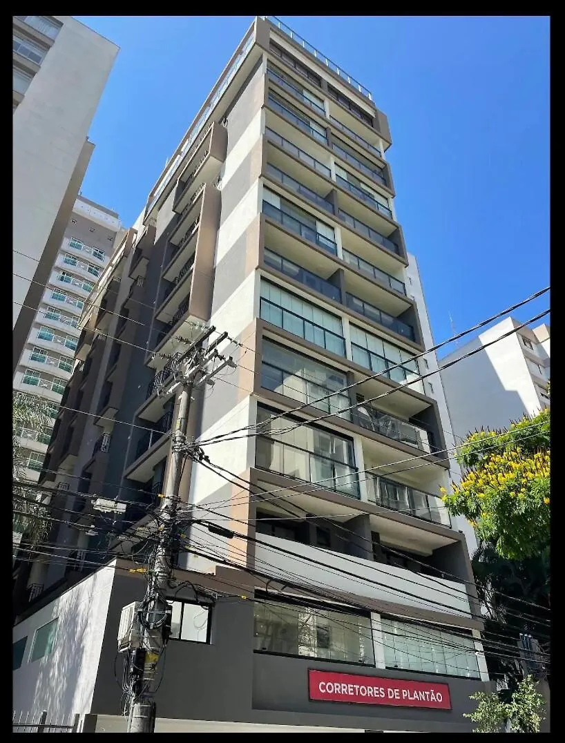 Studio Novo No W Be - Puc - Perto Do Allianz -1101 Sao Paulo Apartment