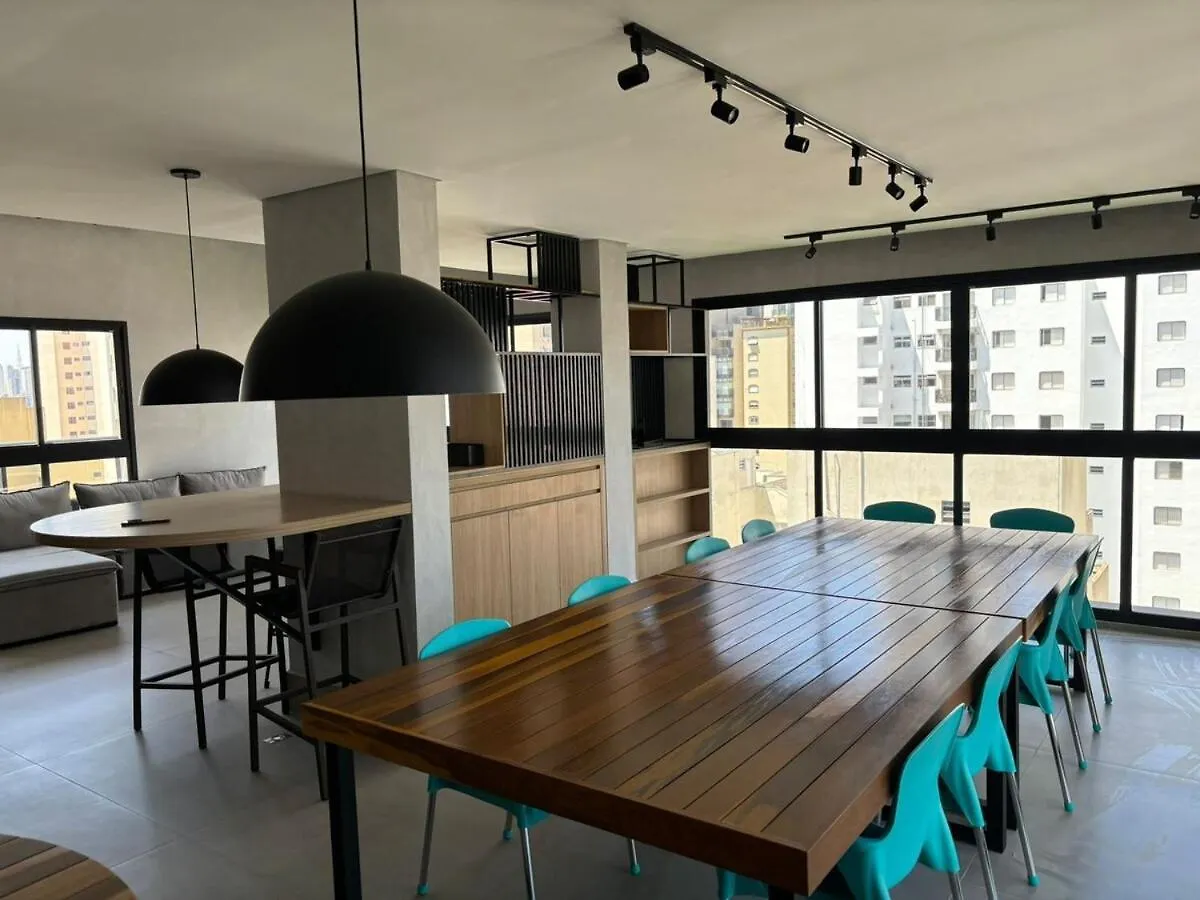 סאו פאולו Studio Novo No W Be - Puc - Perto Do Allianz -1101 ברזיל
